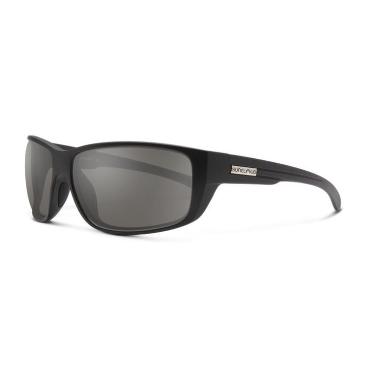 Suncloud Milestone Sunglasses Matte Black Polarized Gray