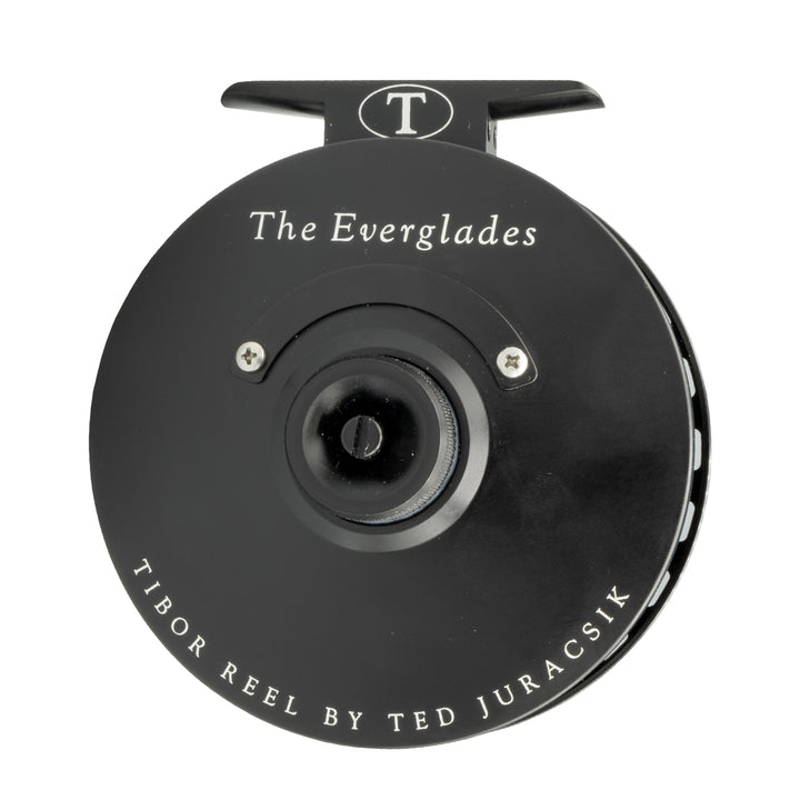 Tibor Everglades Reel Custom Frost Black LH Retrieve