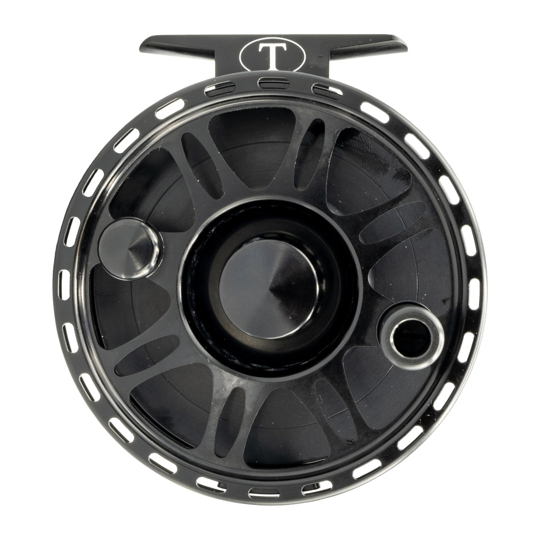 Tibor Everglades Reel Custom Frost Black LH Retrieve