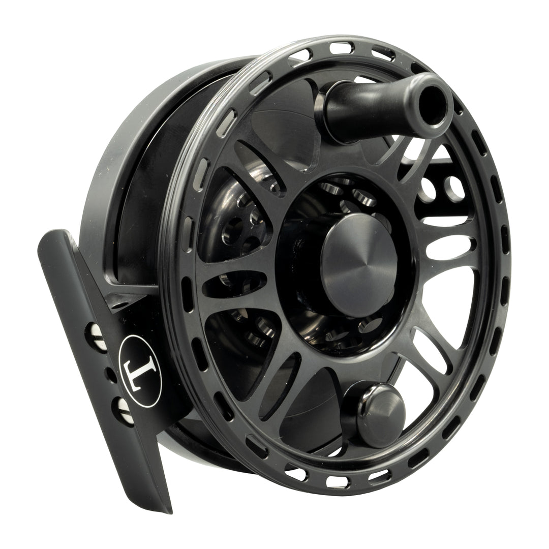 Tibor Everglades Reel Custom Frost Black LH Retrieve