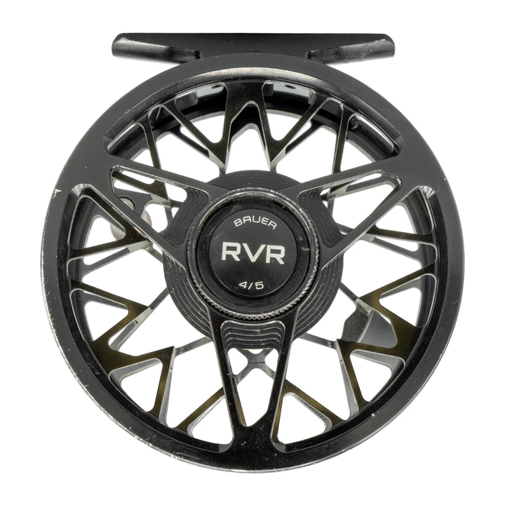 USED Bauer RVR Fly Reel Black & Gold 4/5