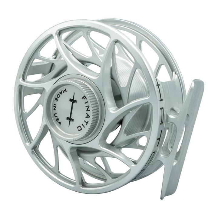 USED Hatch Finatic 4 Plus Clear/Black Fly Reel