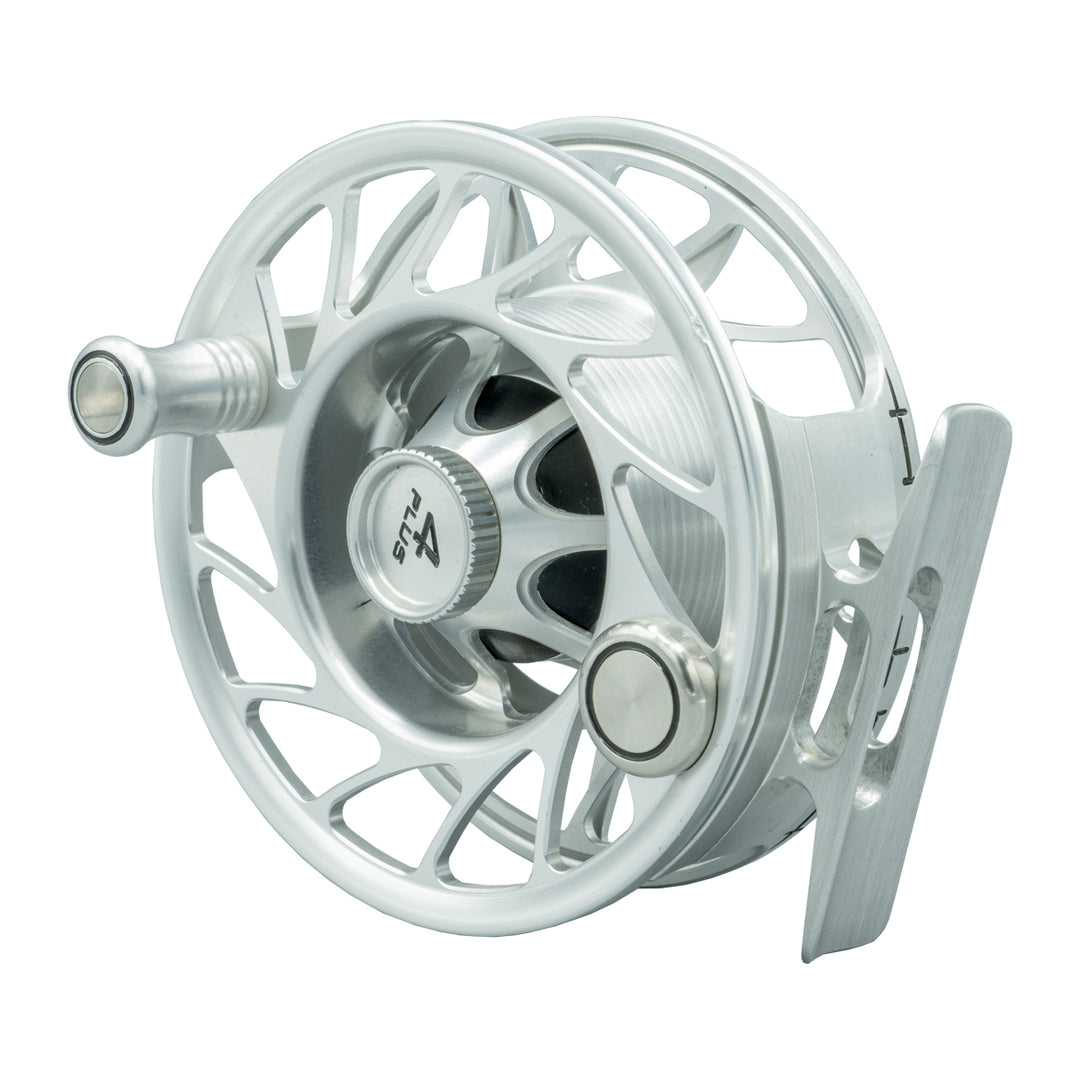 USED Hatch Finatic 4 Plus Clear/Black Fly Reel