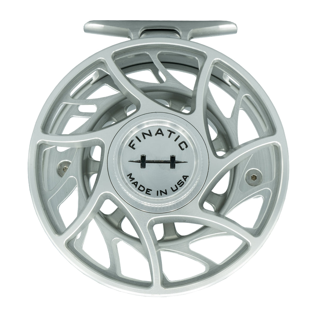 USED Hatch Finatic 7 Plus Clear/Black Fly Reel