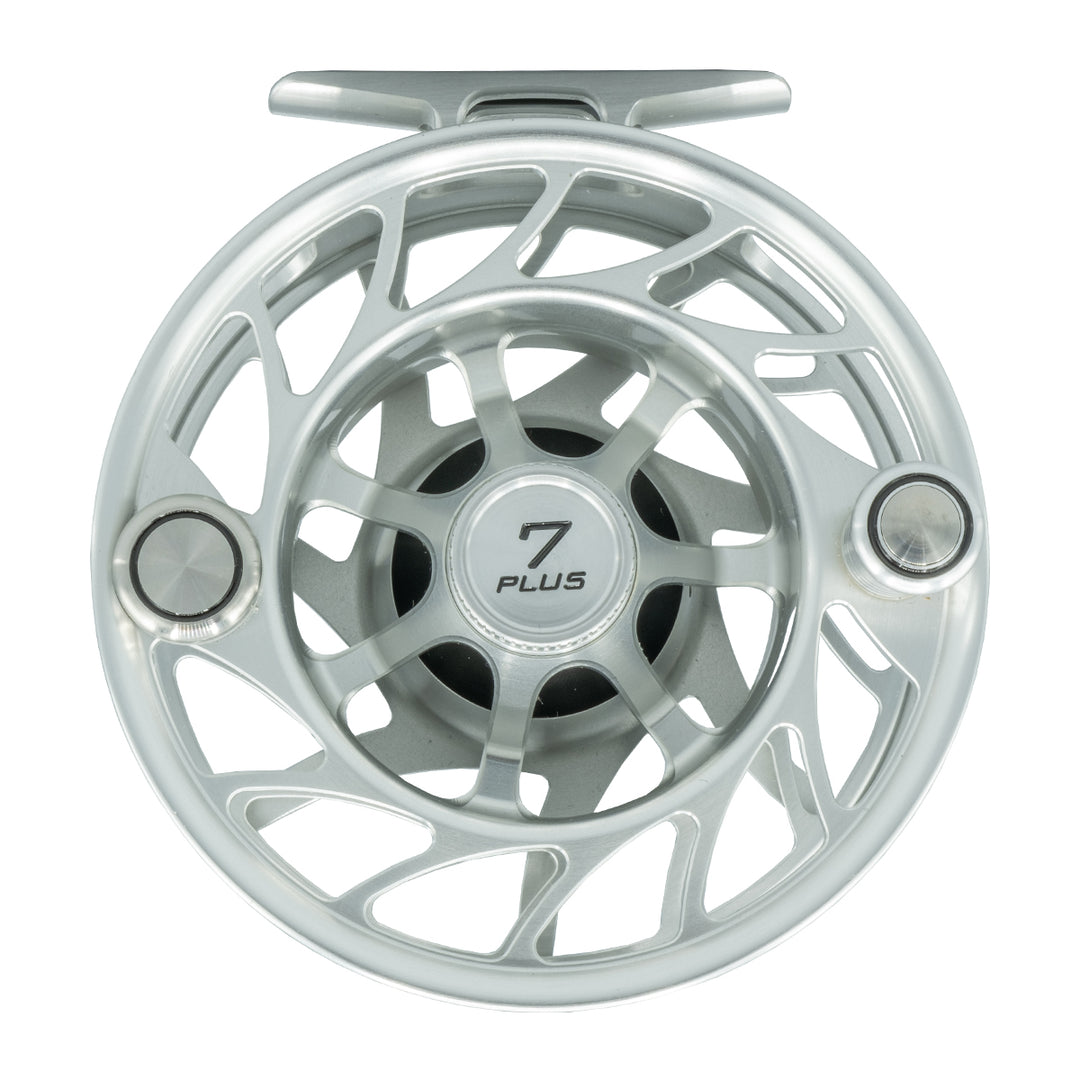 USED Hatch Finatic 7 Plus Clear/Black Fly Reel