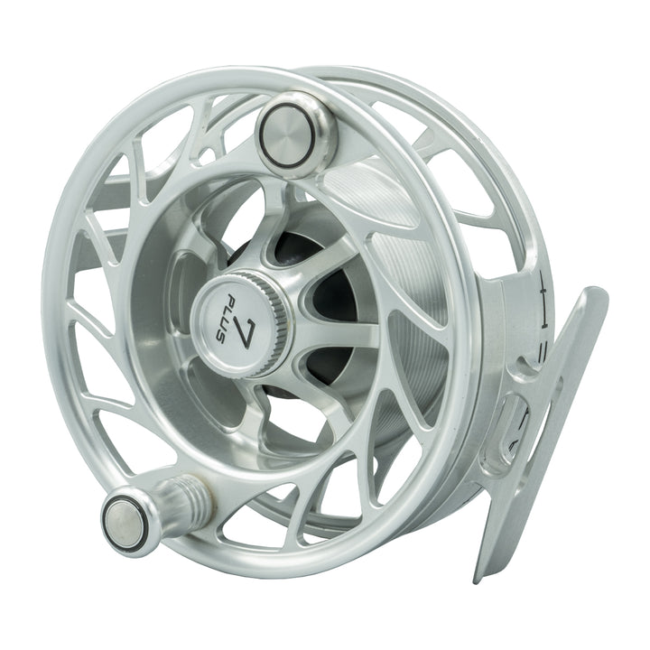 USED Hatch Finatic 7 Plus Clear/Black Fly Reel