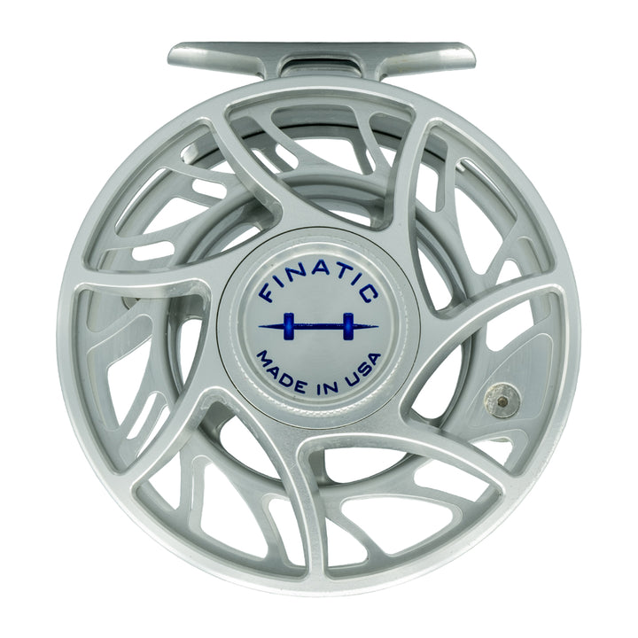 USED Hatch Finatic 7 Plus Clear Blue Fly Reel