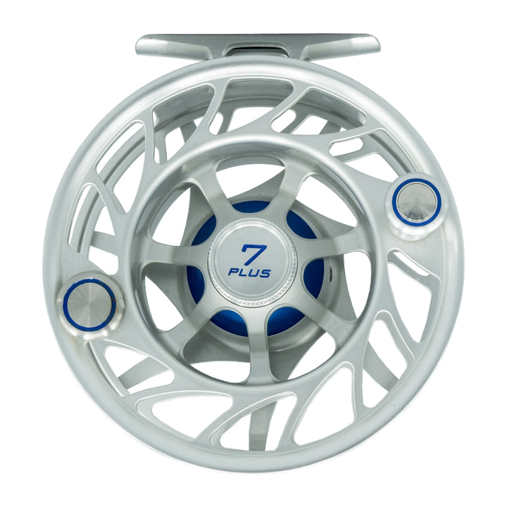 USED Hatch Finatic 7 Plus Clear Blue Fly Reel