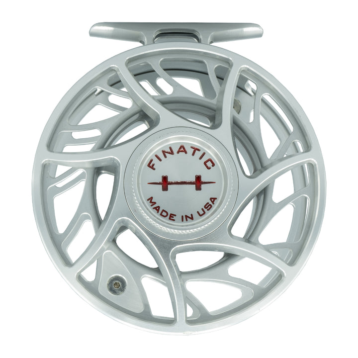 USED Hatch Finatic 7 Plus Clear/Red Fly Reel