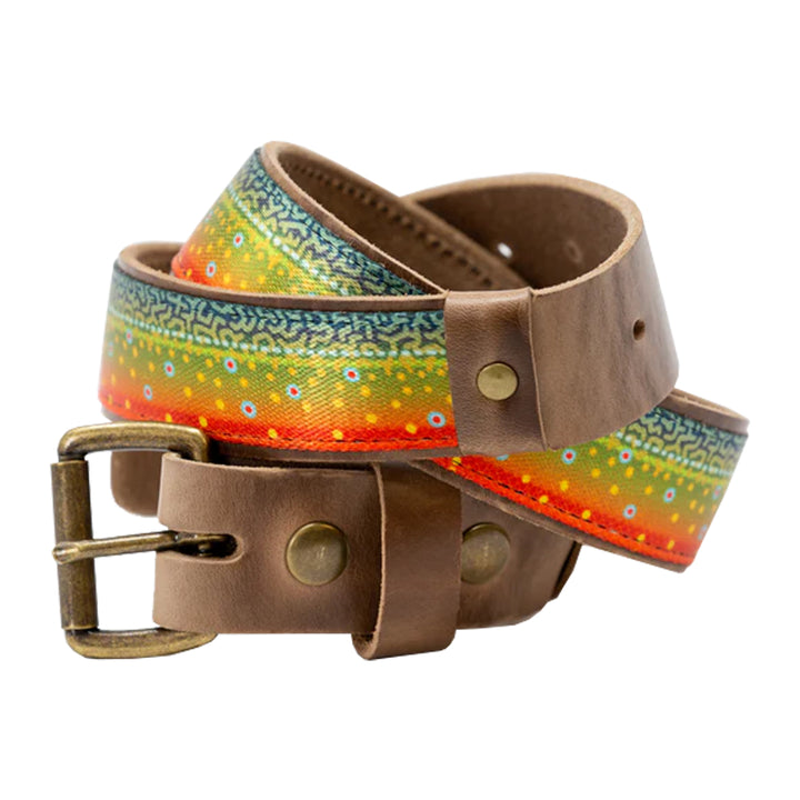 Whiskey Leatherworks Brook Trout Belt