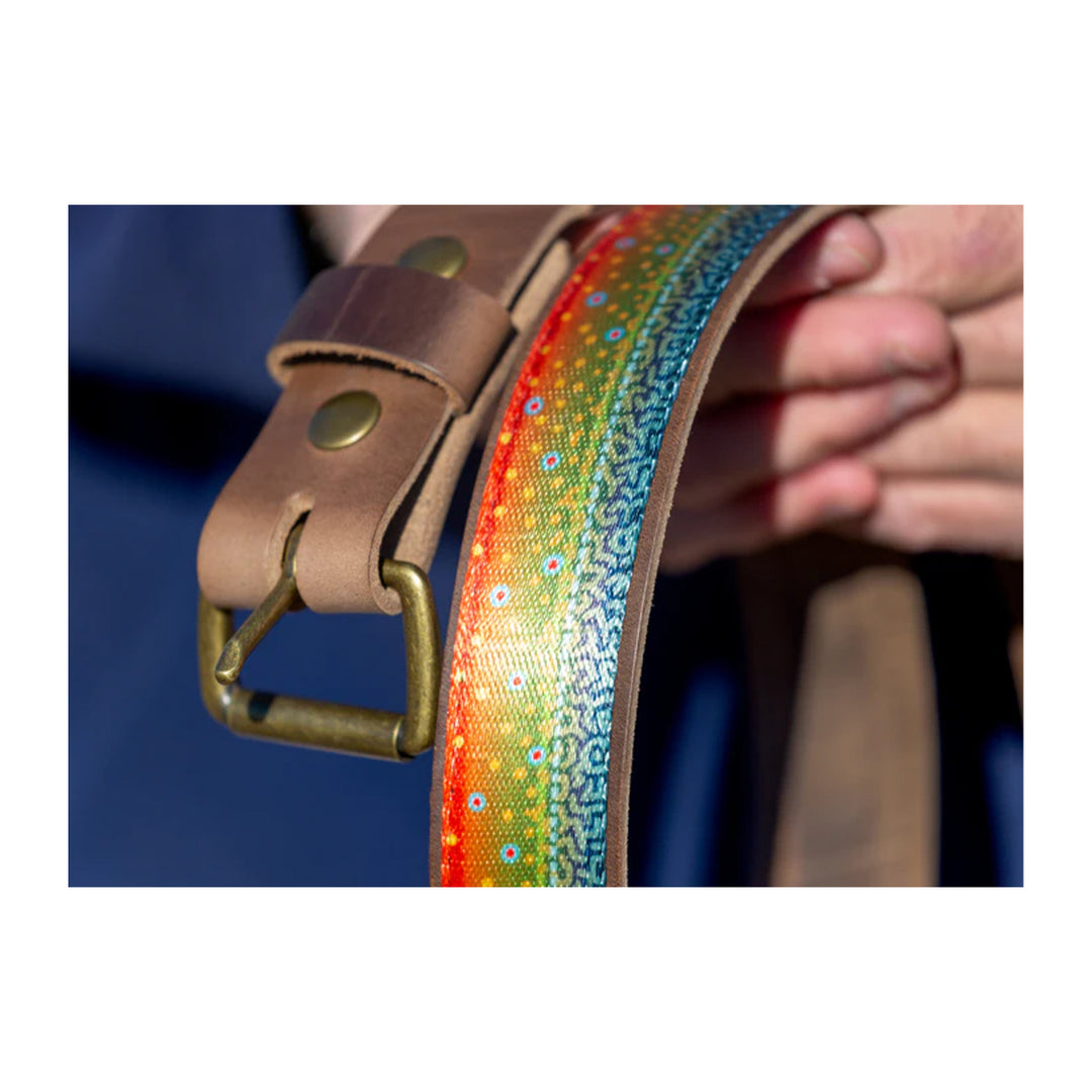 Whiskey Leatherworks Brook Trout Belt