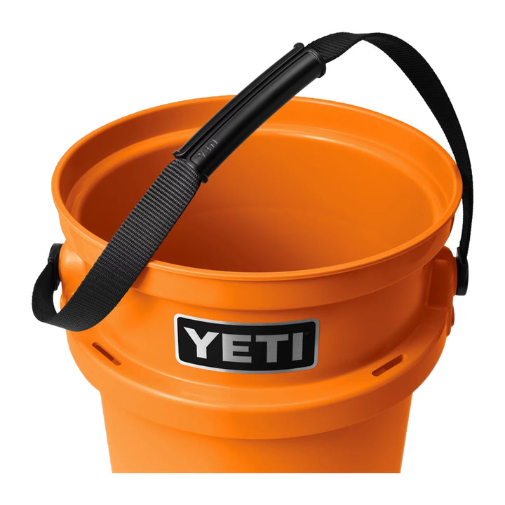 YETI LoadOut 5 Gallon Bucket King Crab Orange