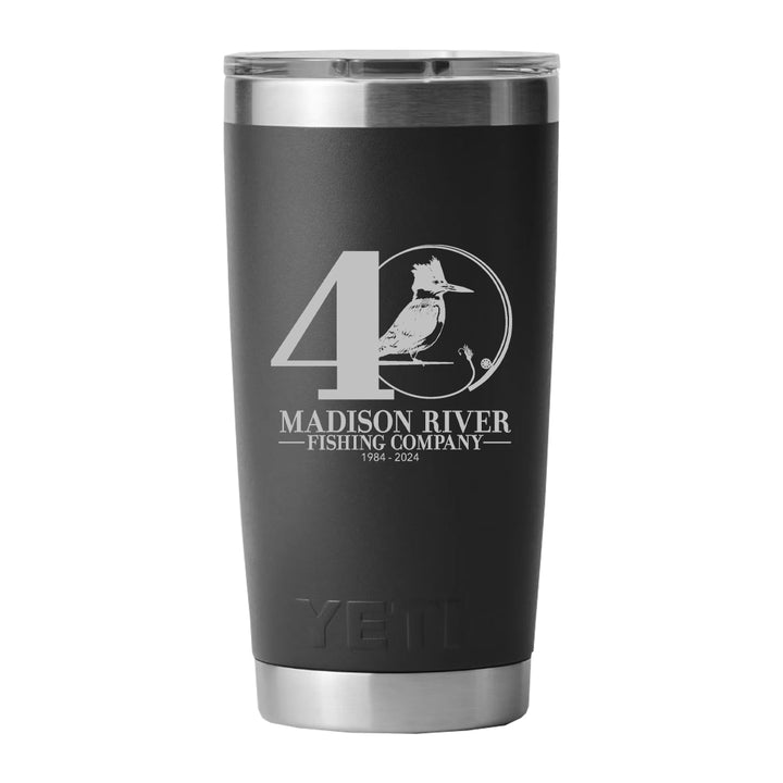 YETI MRFC 40th Logo 20 oz Rambler Tumbler MS Black