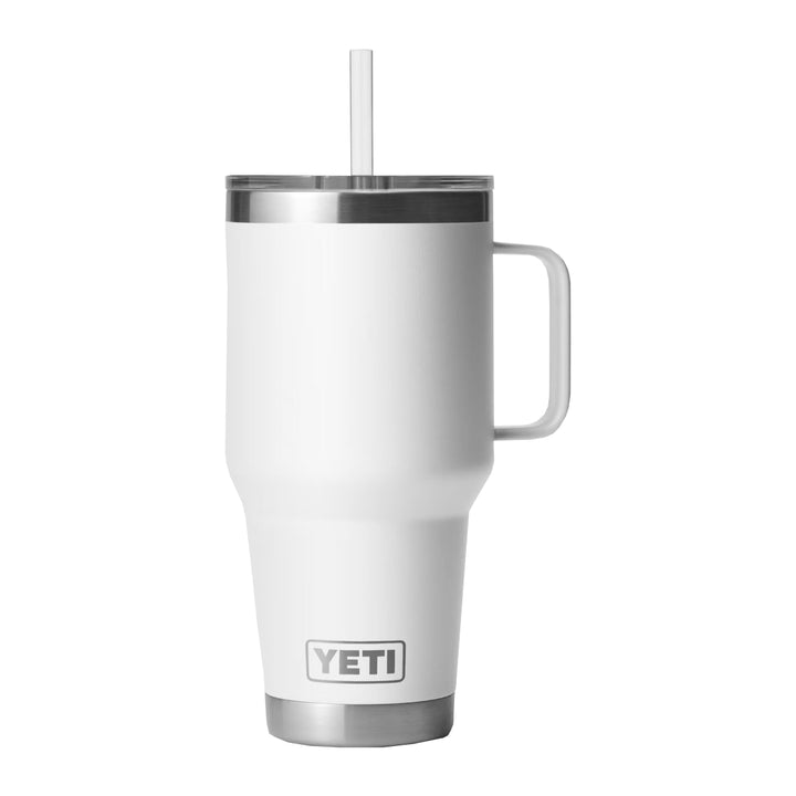 YETI Rambler 35 oz Straw Mug White