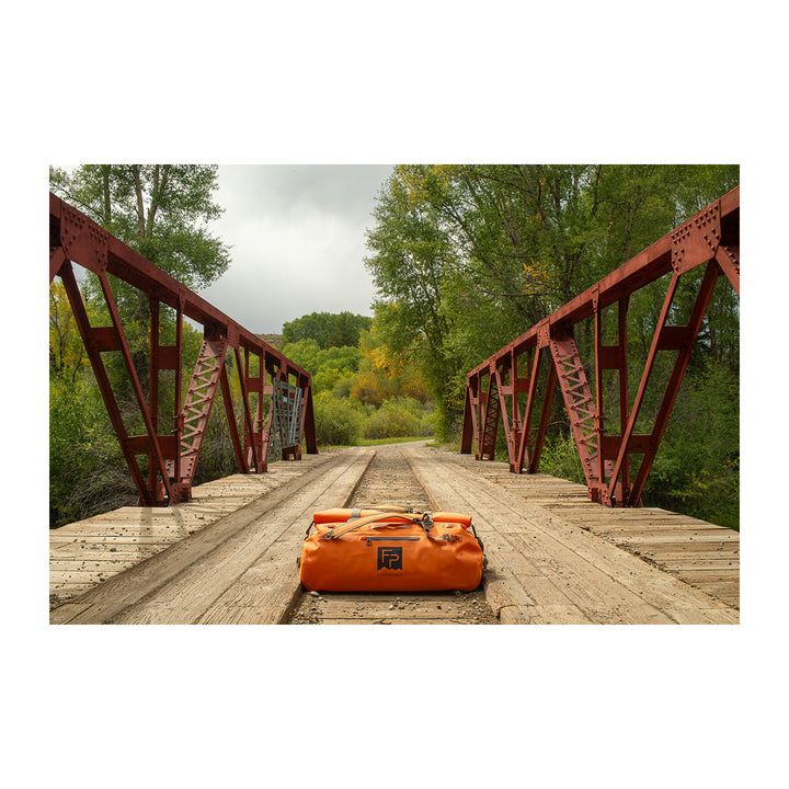 Fishpond Thunderhead Large Roll-Top Duffel Eco Cutthroat Orange