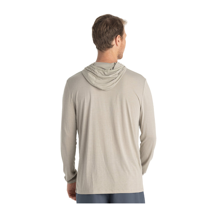 Free Fly Bamboo Lightweight Hoodie Sandstone