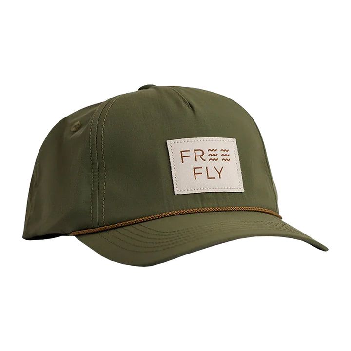 Free Fly Wave 5-Panel Hat Dark Olive