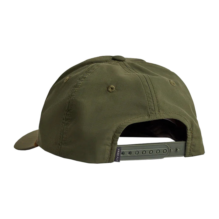 Free Fly Wave 5-Panel Hat Dark Olive