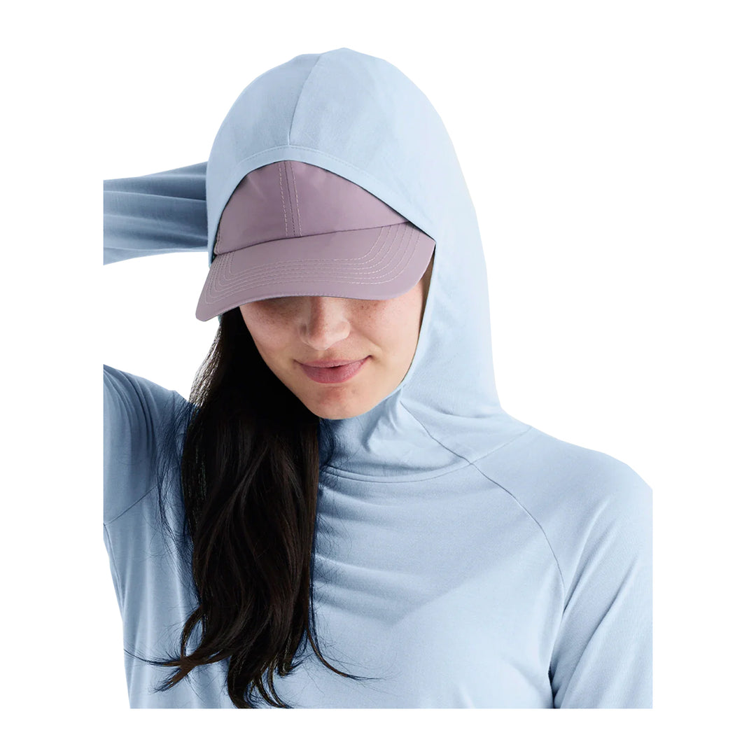 Free Fly Women's Bamboo Lightweight Hoodie II Clear Sky