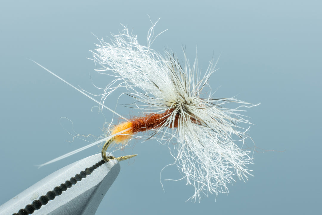 Hackle Stacker Spinner Rusty #14