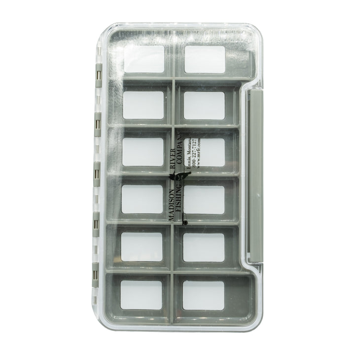 MRFC Logo Waterproof Thin Fly Box 12 Compartment