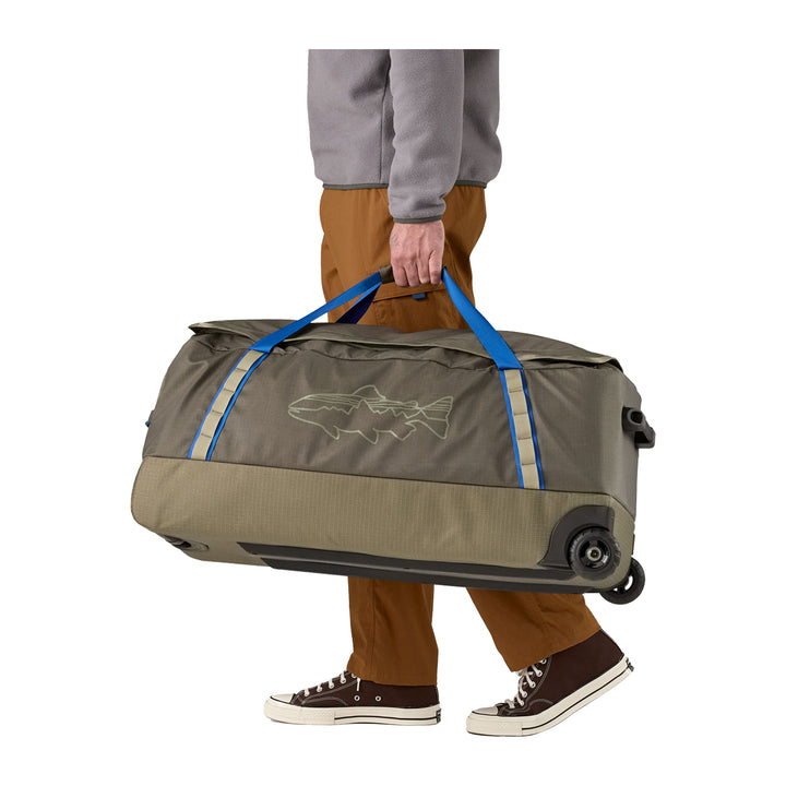 Patagonia Black Hole Wheeled Duffel 100L Basin Green