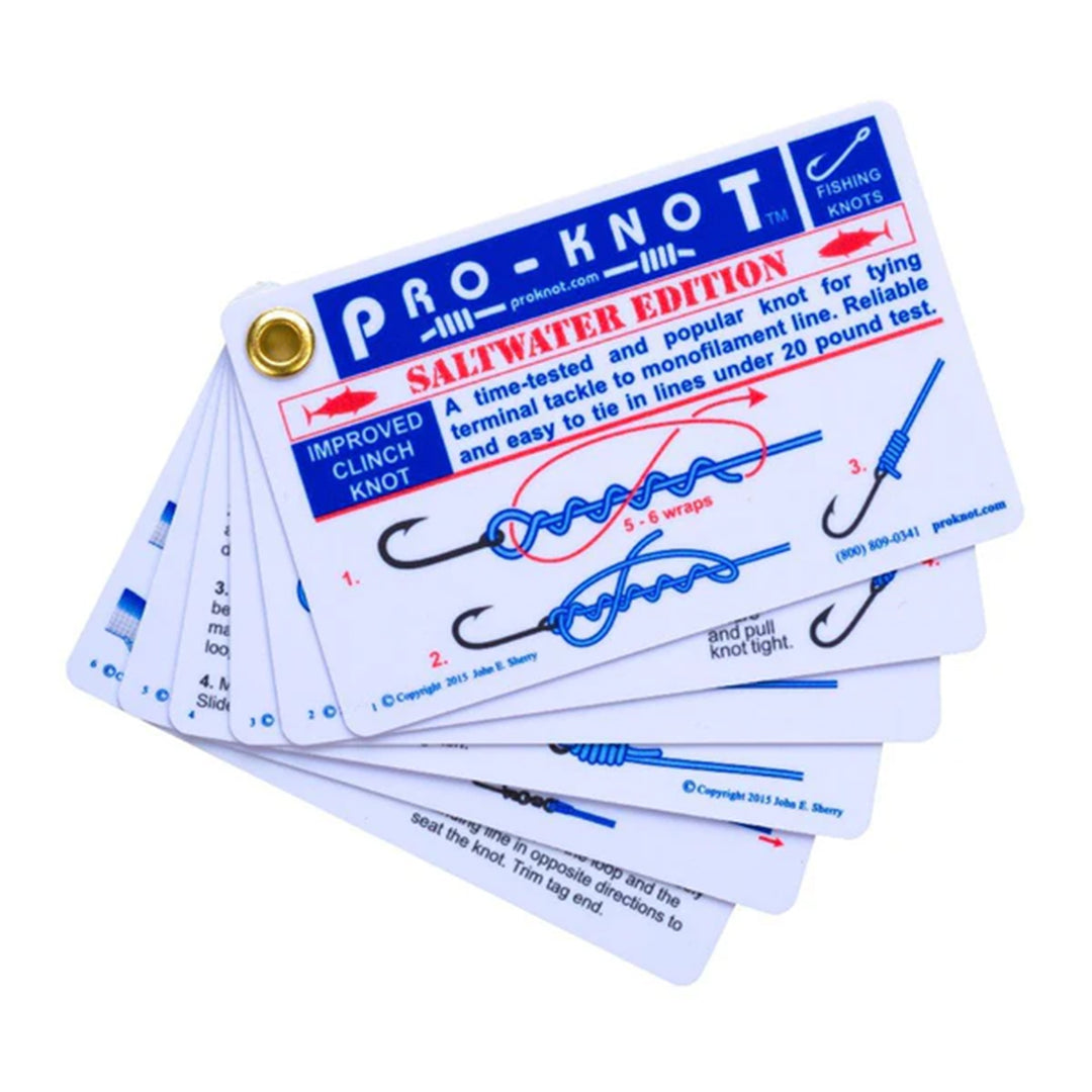 Pro-Knot Fishing Knot Cards Saltwater