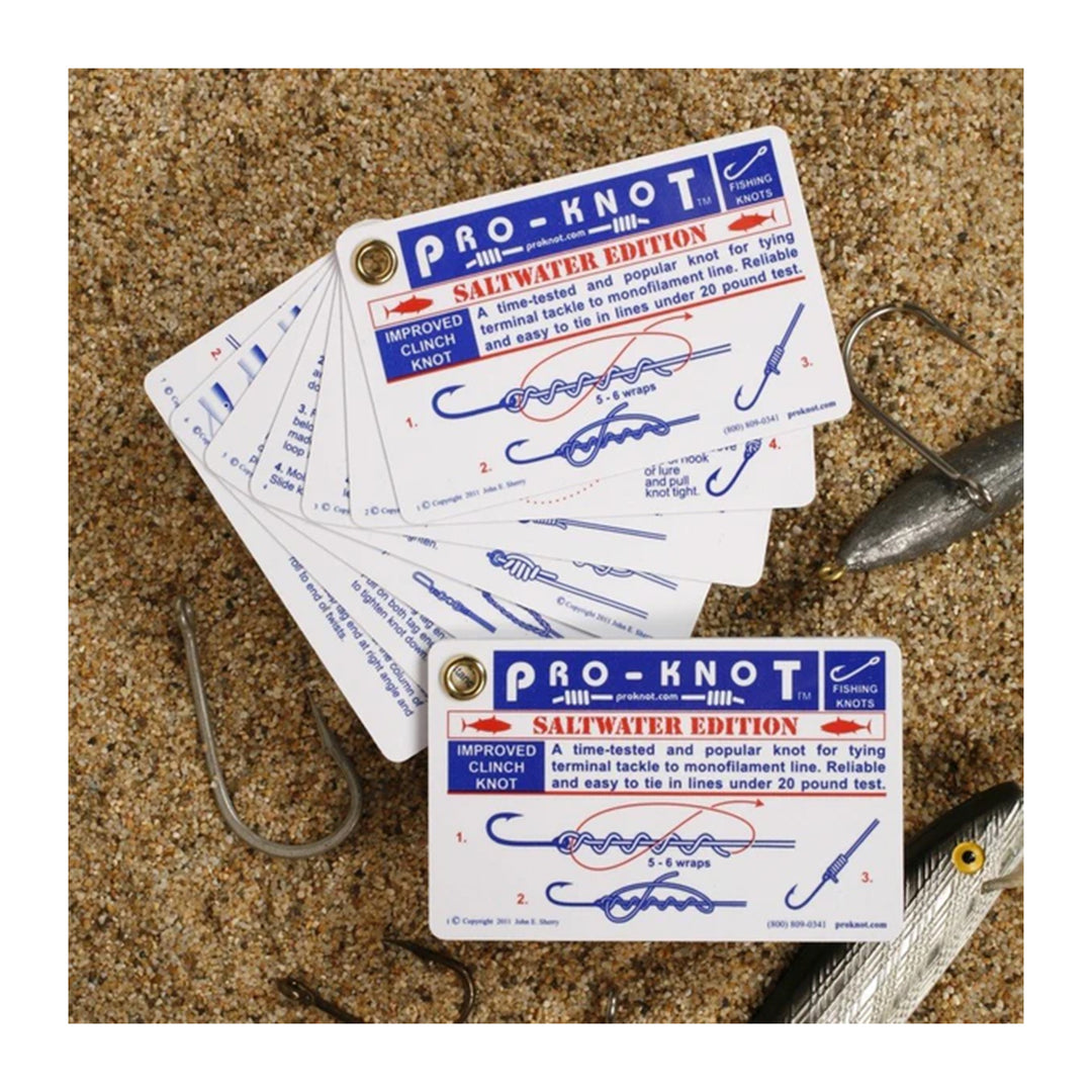 Pro-Knot Fishing Knot Cards Saltwater