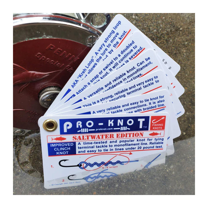 Pro-Knot Fishing Knot Cards Saltwater