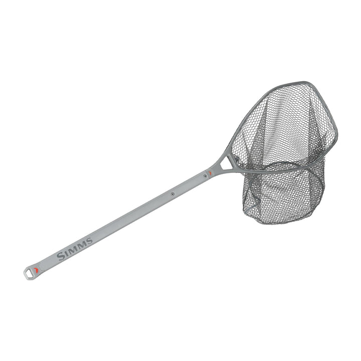 Simms Daymaker Boat Net - Long Handle Pewter