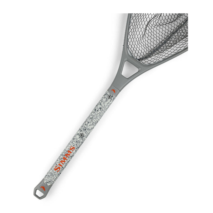 Simms Daymaker Boat Net - Short Handle Pebble Steel