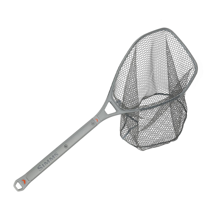 Simms Daymaker Boat Net - Short Handle Pewter