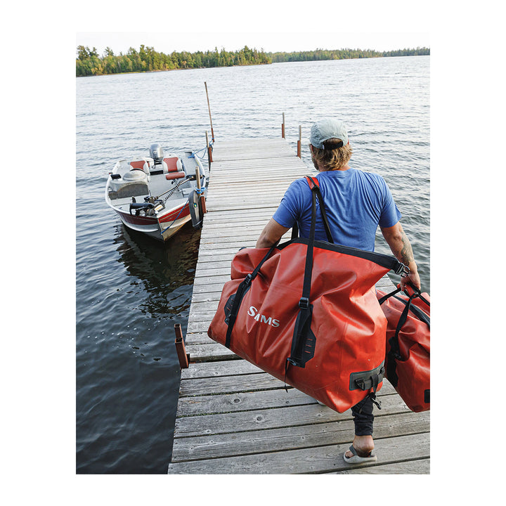 Simms Dry Creek Duffel L - 200L Simms Orange