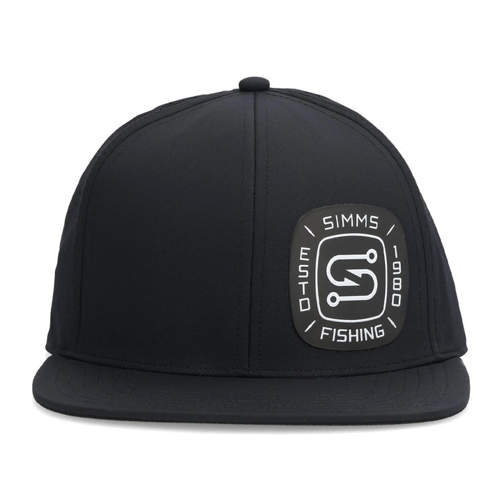 Simms Flatbill Cap Black