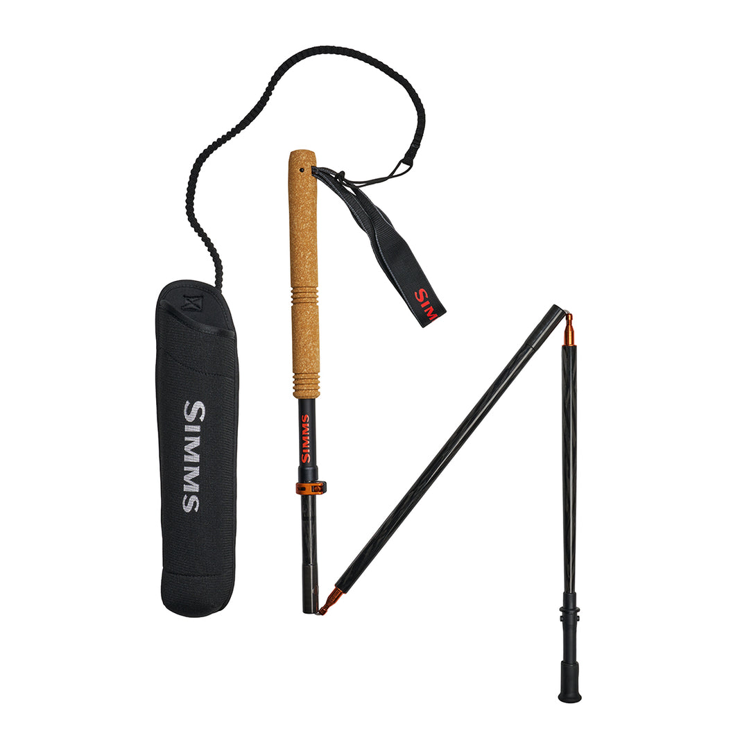 Simms Pro Wading Staff Black