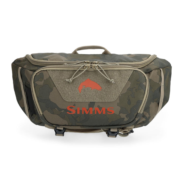 Simms Tributary Hip Pack Regiment Camo Olive Drab