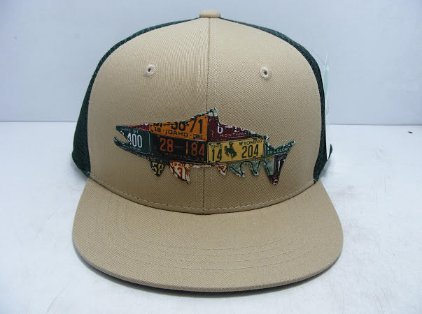 RepYourWater X Cody's Fish Mixed Western Trout High-Profile Trucker Hat