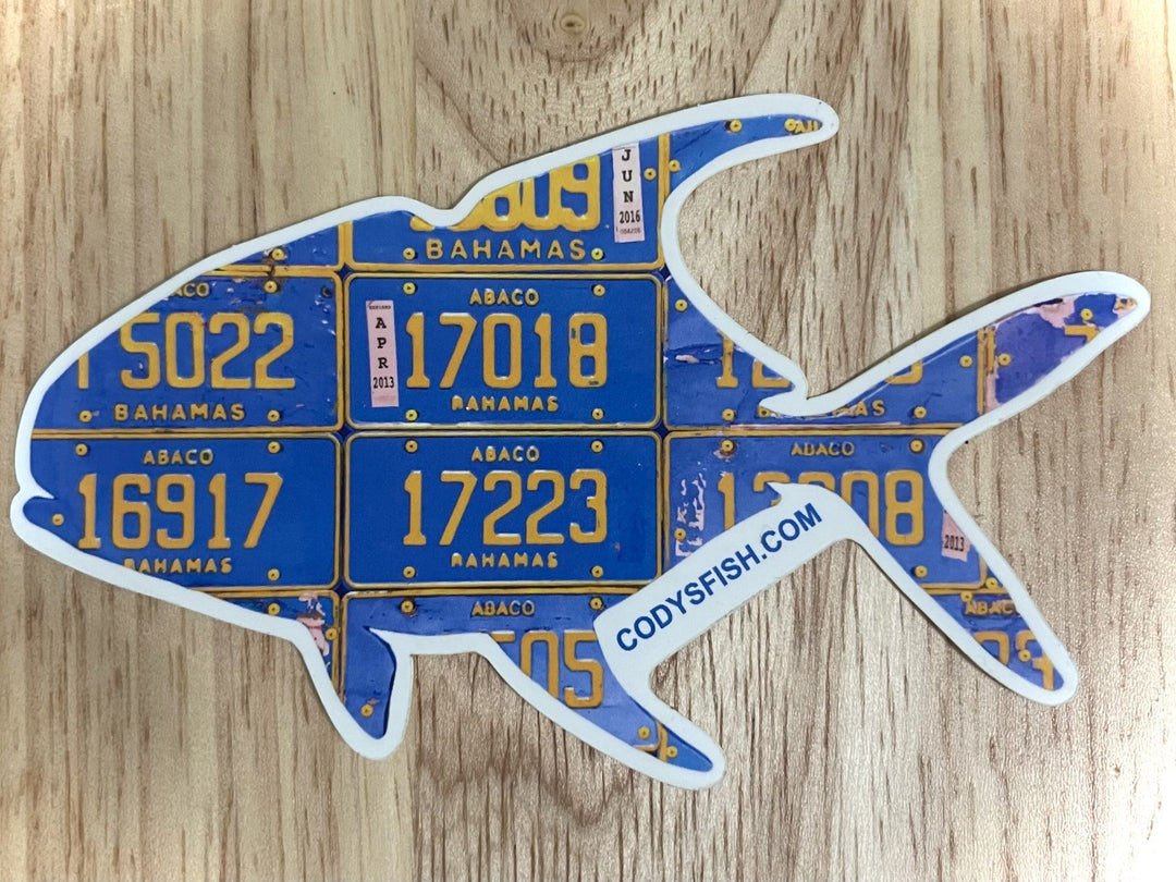 Bahamas Permit Sticker