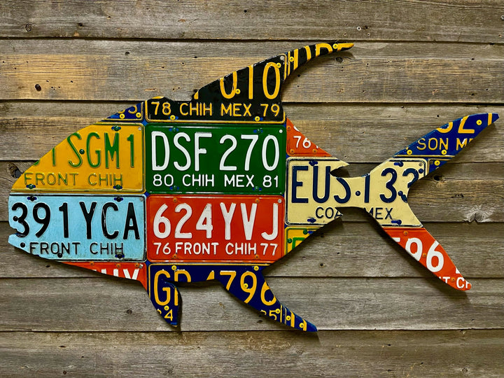 Mexico Permit License Plate Art