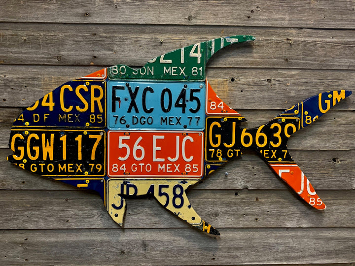 Mexico Grand Slam License Plate Art Bundle (Permit/Tarpon/Bonefish)