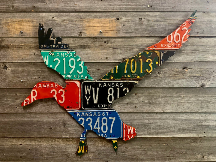 Kansas Duck License Plate Art