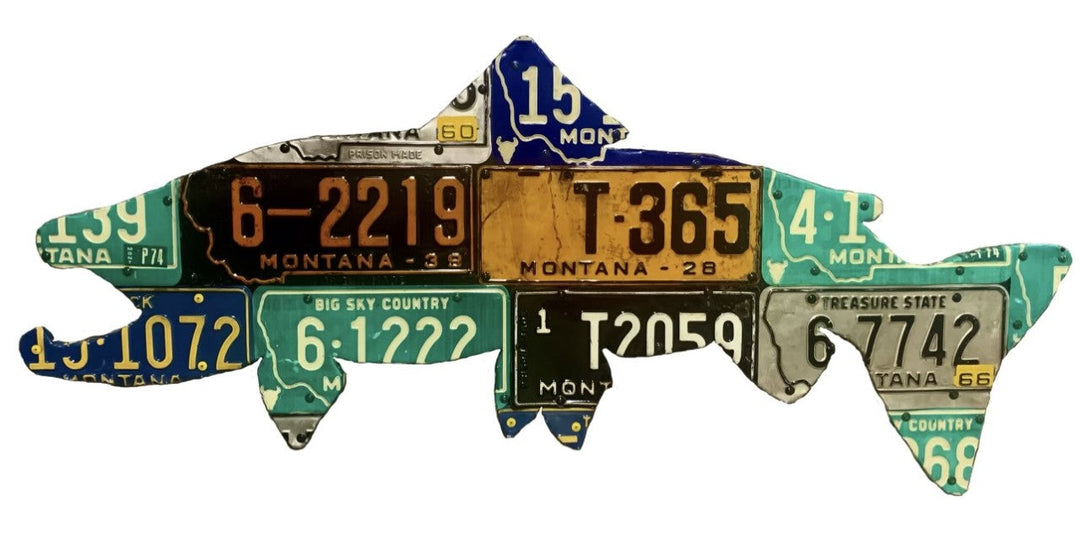 Cody Richardson - Custom License Plate Artwork – Madison River Fishing  Company