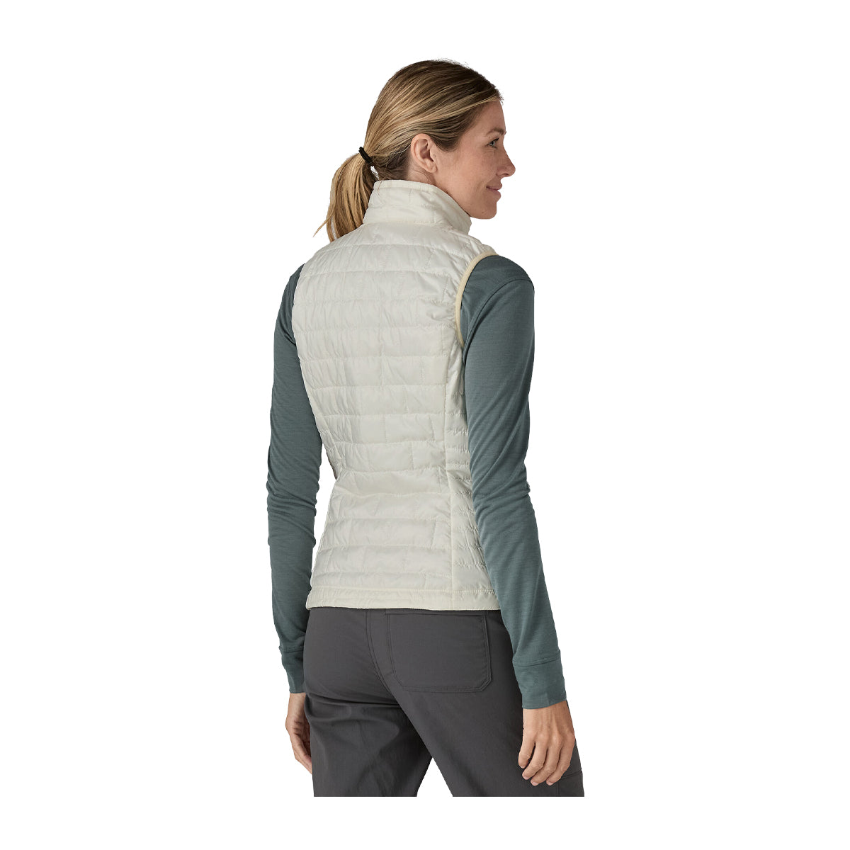 NWT Patagonia Nano Puff Vest FEATHER GREY sz hot Small