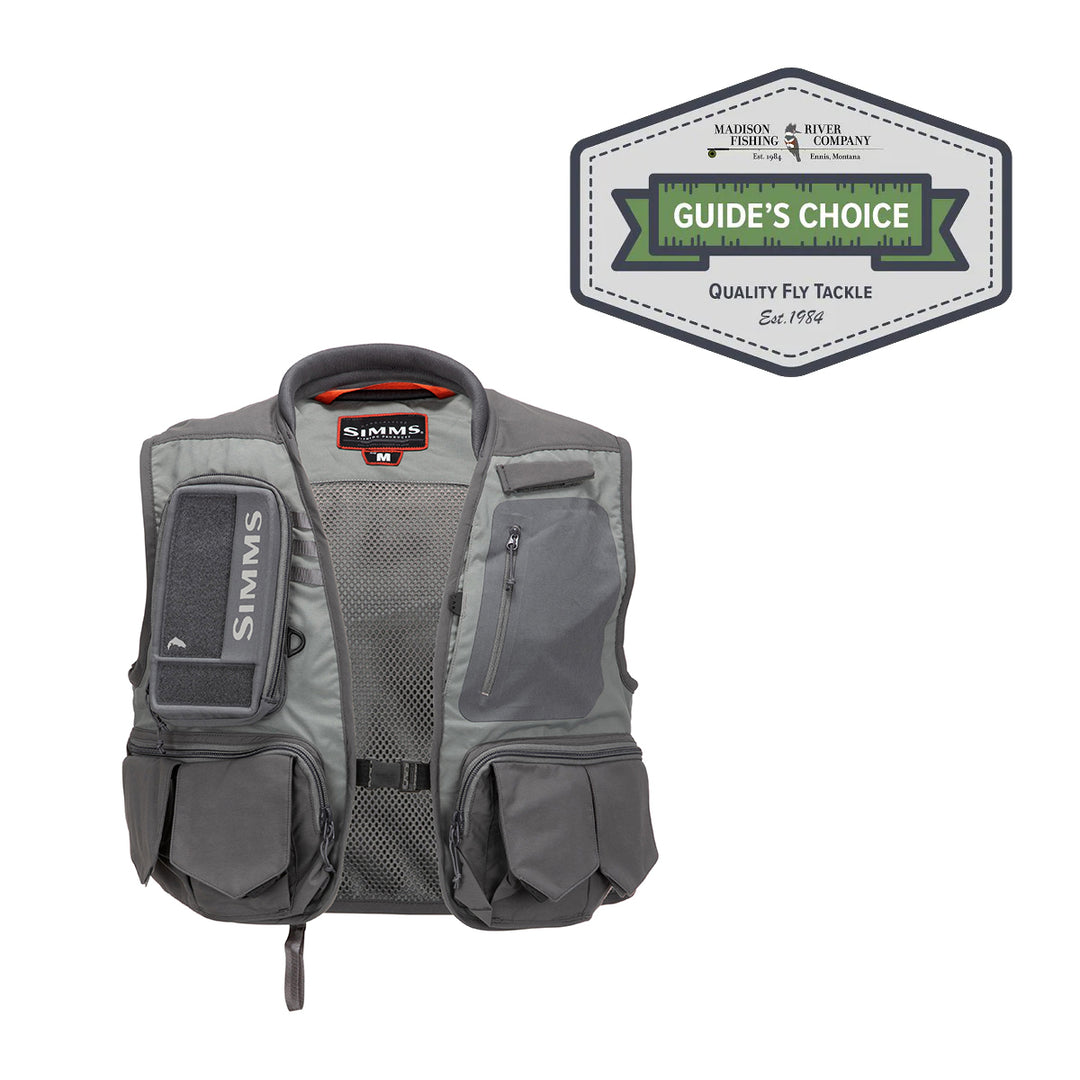 Simms Tributary Vest Deep Sea Green, Clothing \ Fishing Vests