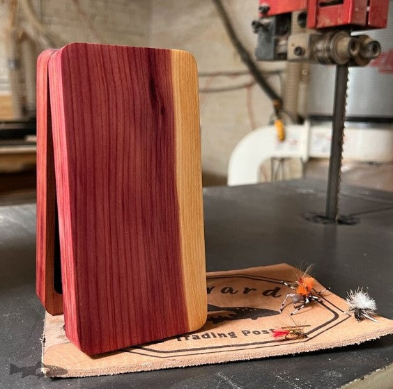 Fly Box Red Cedar Clam Shell