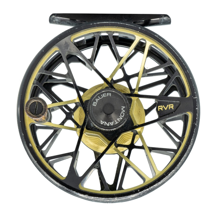 USED Bauer RVR Fly Reel Black & Gold 4/5