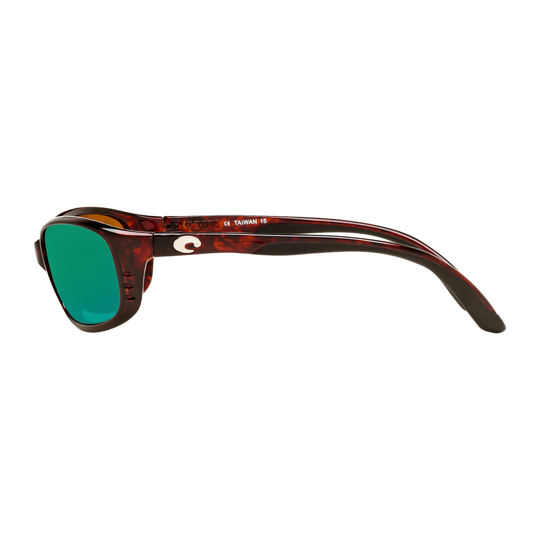 Costa Brine Sunglasses Green Mirror Tortoise 580P C-Mate