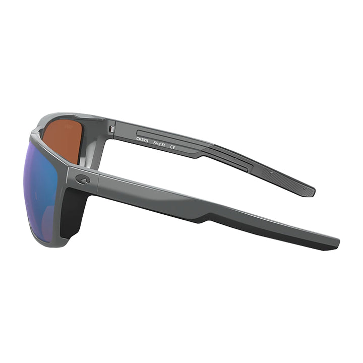 Costa Ferg XL Sunglasses Shiny Gray Green Mirror 580G