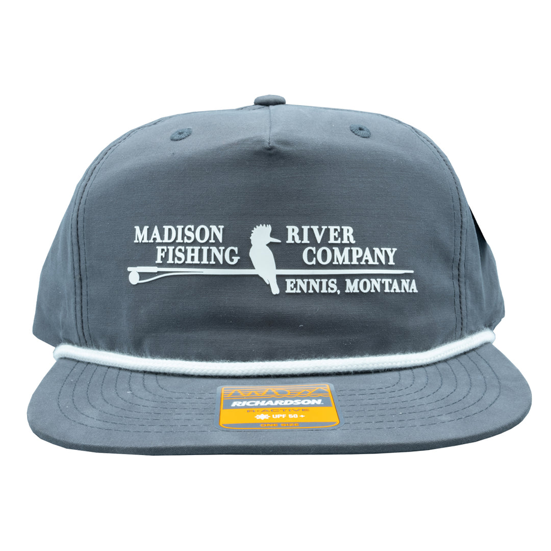 MRFC Logo 256 Charcoal/White Rope