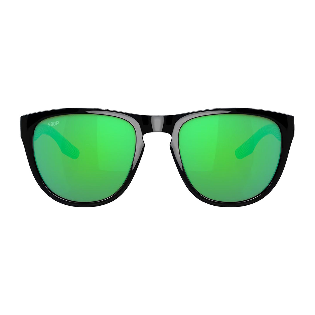 Irie Sunglasses Black Green Mirror 580P